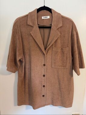 4th and reckless size XL womens terry cloth top